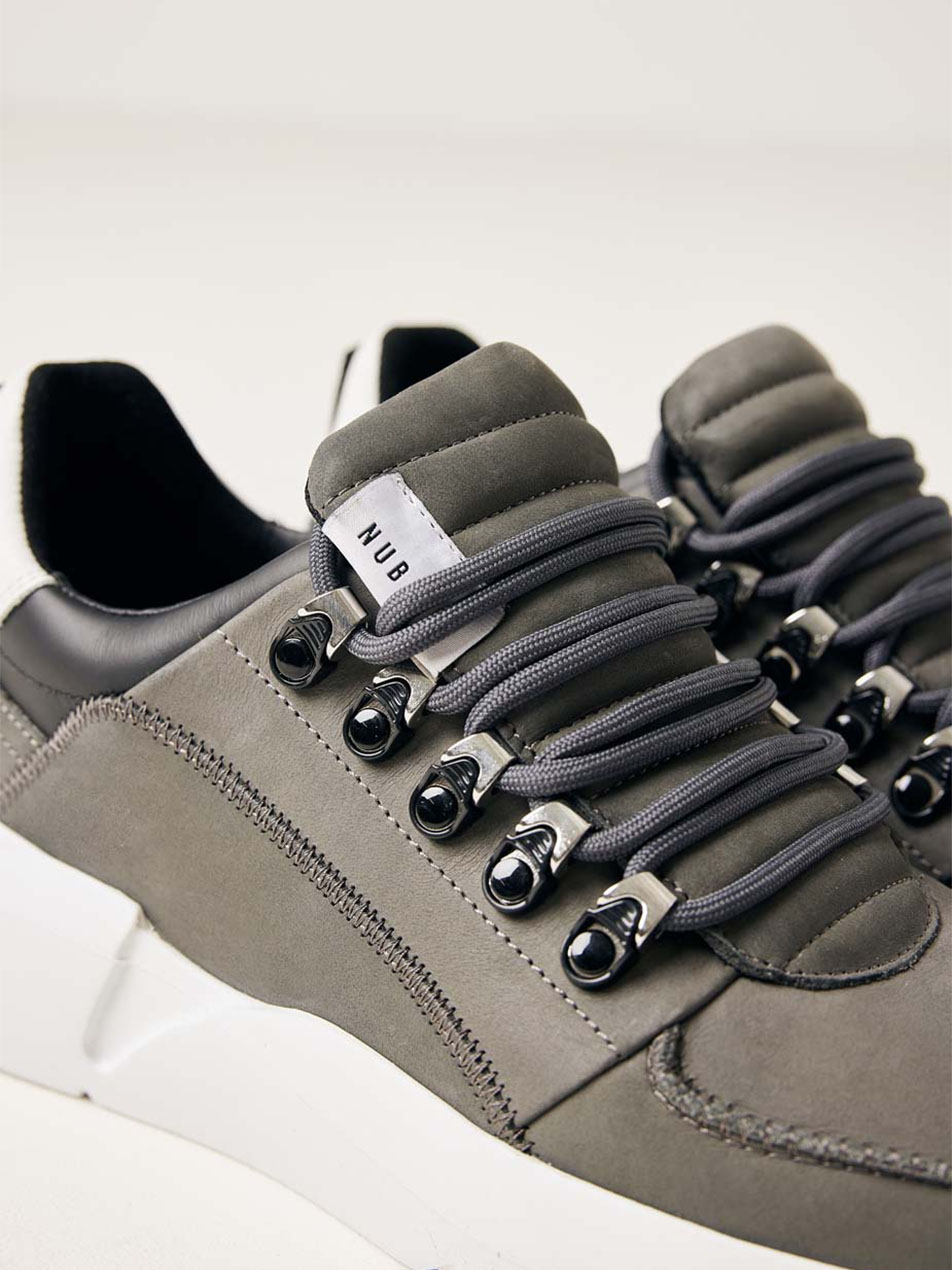 Roque Roman Donkergrijze Sneakers voor Heren